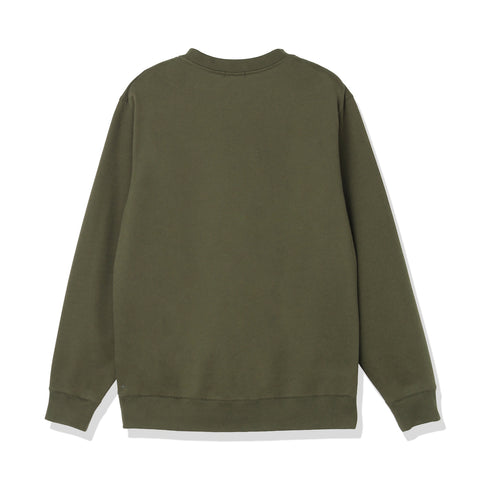 Smooth Terry Sweatshirt Color: Olive