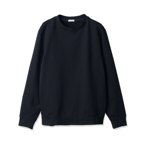 【Renewal】Smooth Terry Sweatshirt Color: Navy