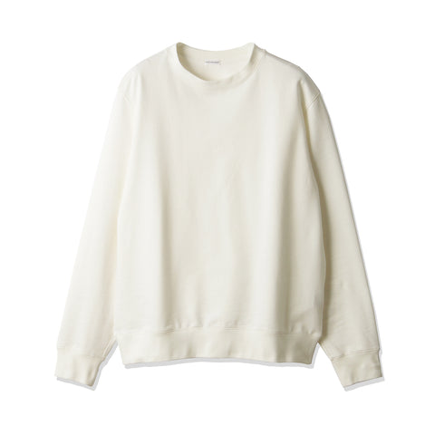 【Renewal】Smooth Terry Sweatshirt Color: Off White