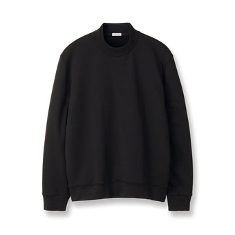 Urake Mock Neck Sweatshirt Color: Black