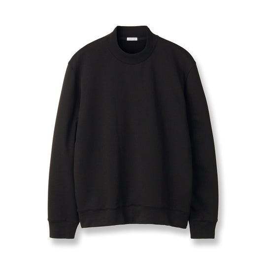 Urake Mock Neck Sweatshirt Color: Black