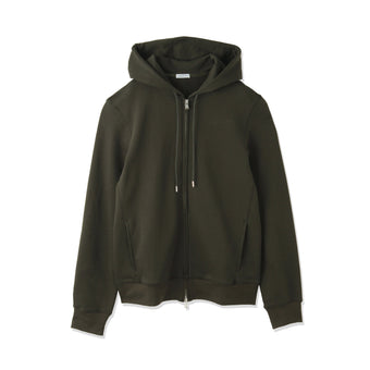 Urake Zip Up Hoodie Color: Olive