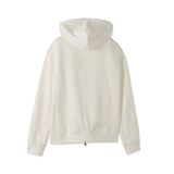 Urake Zip Up Hoodie Color: Off White