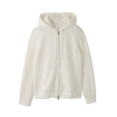 Urake Zip Up Hoodie Color: Off White