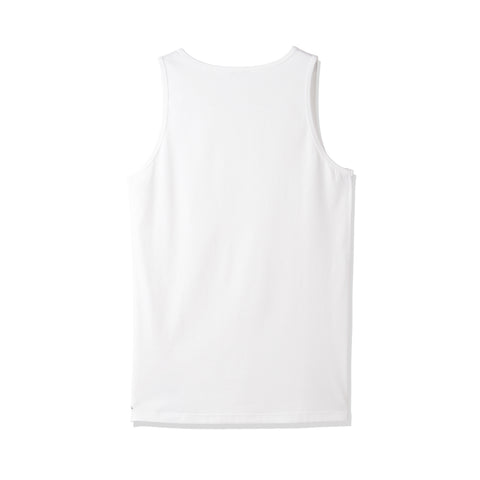 SUVIN PLATINUM High Gauge Fraise Comfort Tank Top Color: White