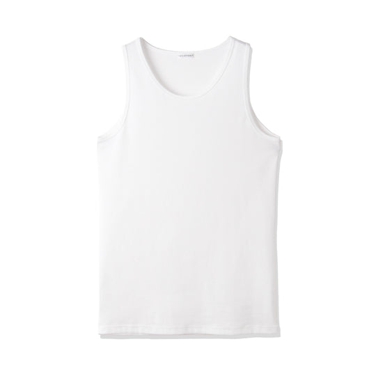 SUVIN PLATINUM High Gauge Fraise Comfort Tank Top Color: White
