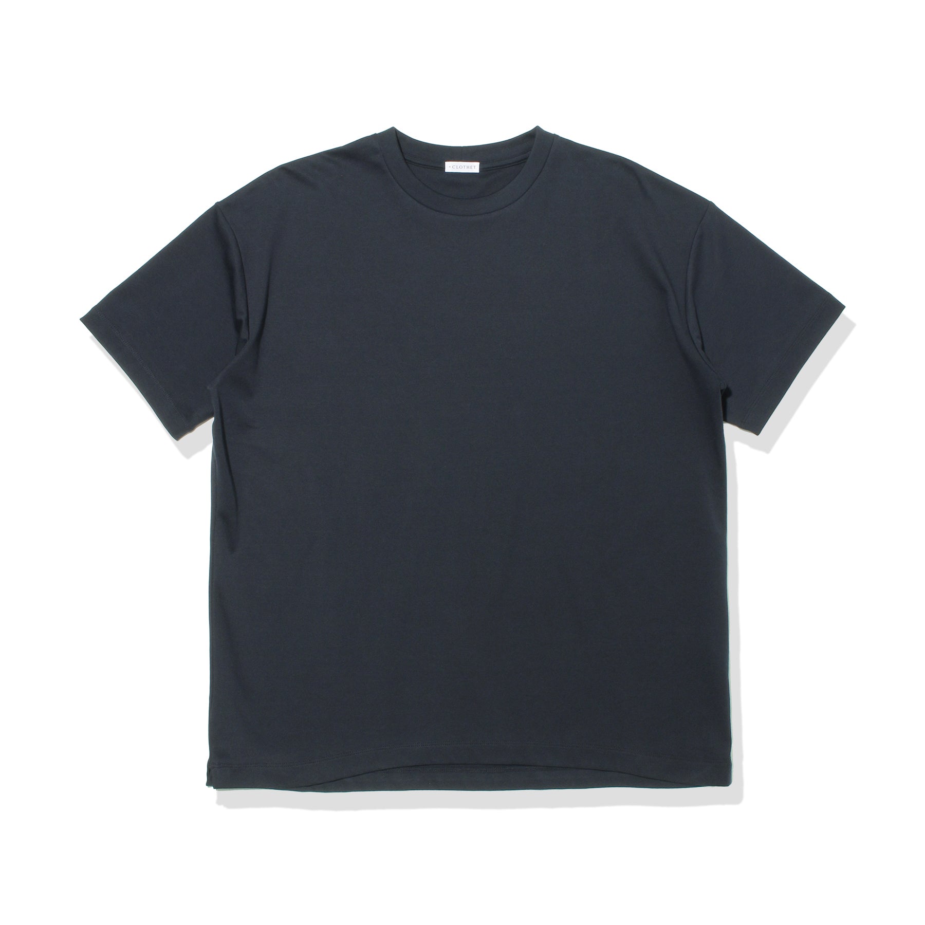 スビンプラチナムスムースビッグTシャツネイビーの商品画像