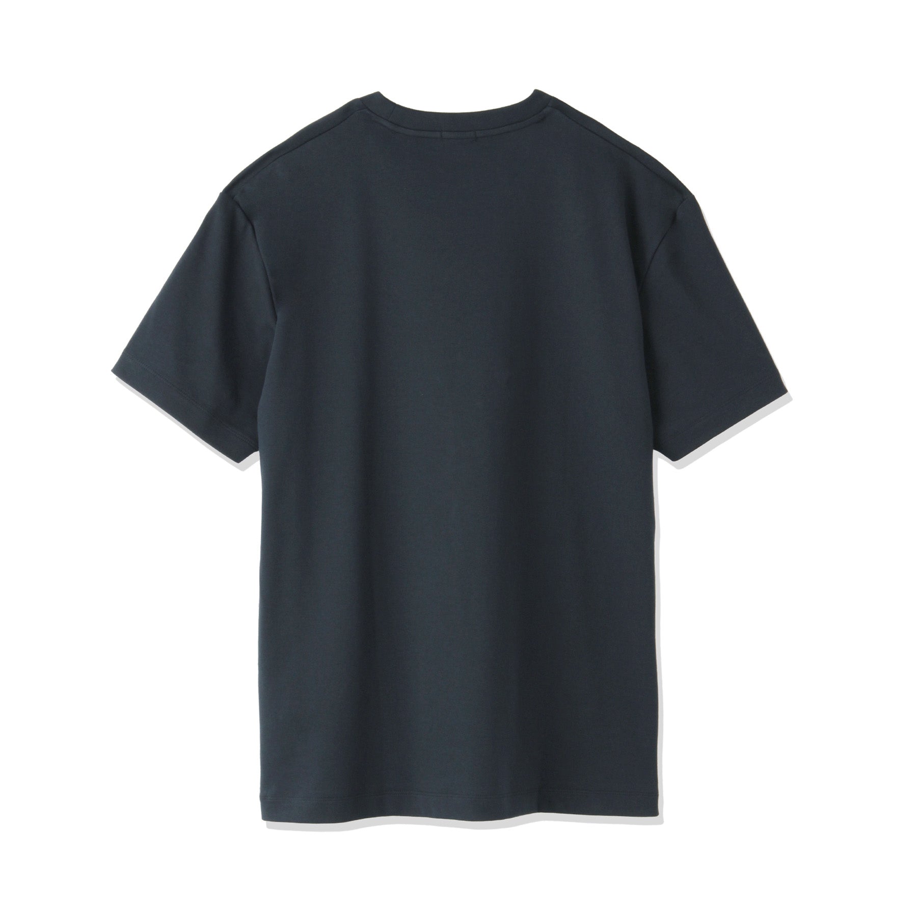スビンプラチナムスムース テーラードポケットTシャツ ネイビー