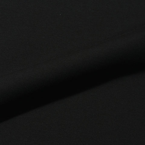 スビンプラチナムスムーステーラードTシャツブラックの生地を写した商品画像