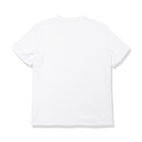 スビンプラチナムスムーステーラードTシャツホワイトの背面を写した商品画像