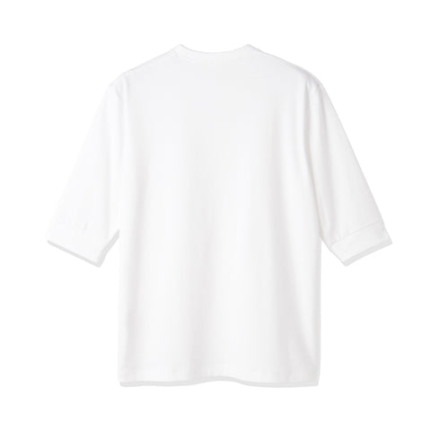 Tailored Half Sleeve T-shirt Color: White