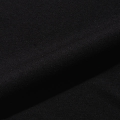 【Renewal】Tailored Key Neck Long Sleeve T-shirt Color: Black