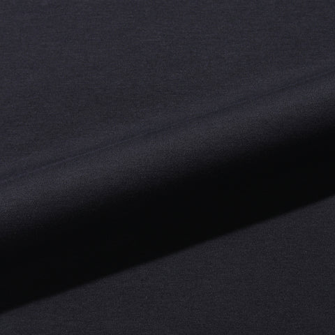 【Renewal】Tailored Key Neck Long Sleeve T-shirt Color: Navy