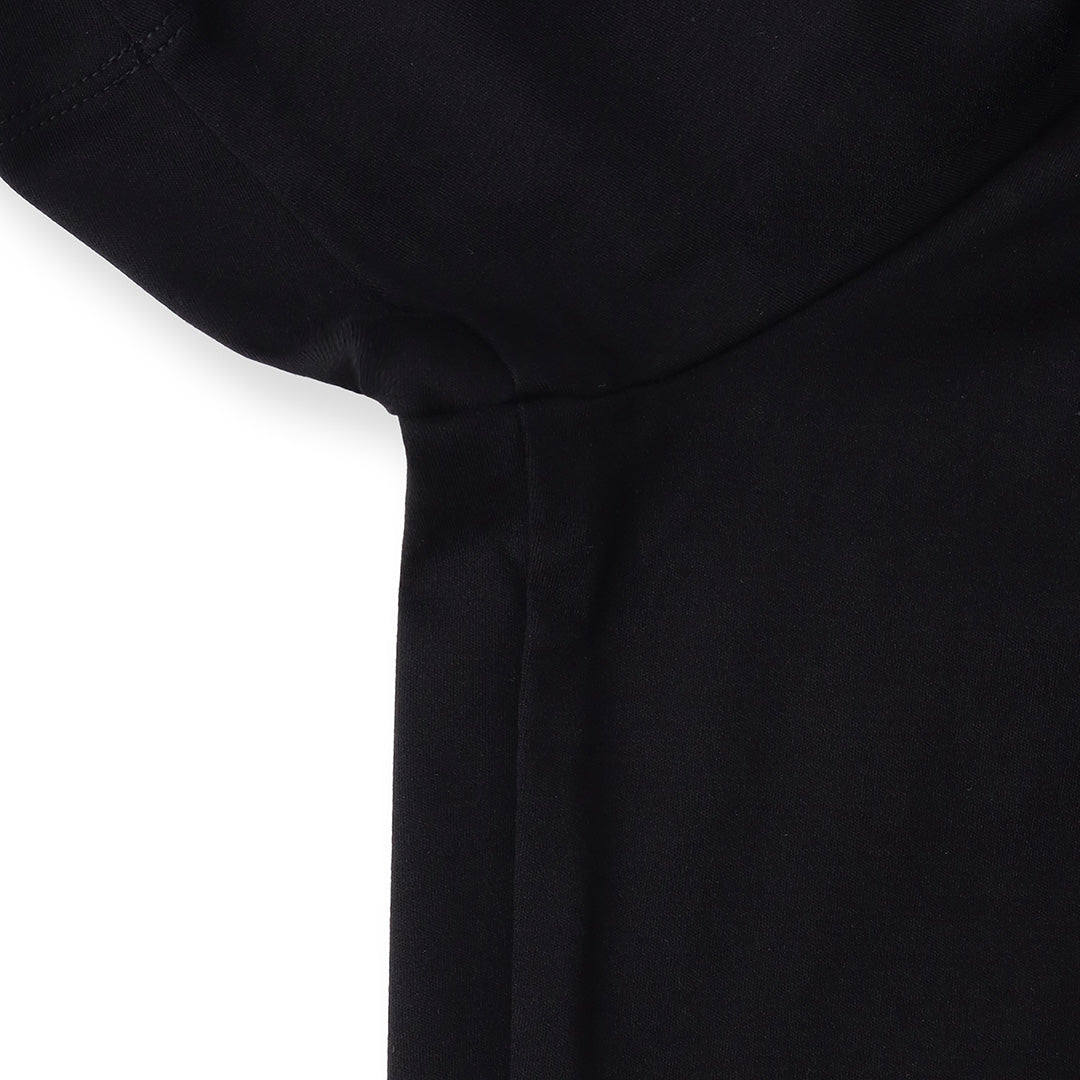 リニューアル】テーラードキーネックTシャツ ブラック | ＋CLOTHET ONLINE