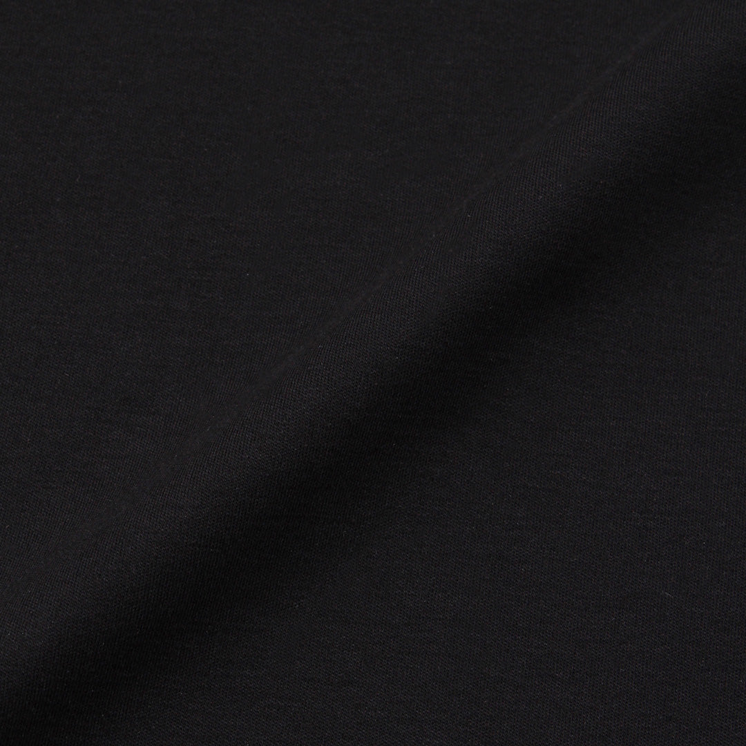 【Renewal】 Tailored Mock Neck Long Sleeve T-shirt Color: Black