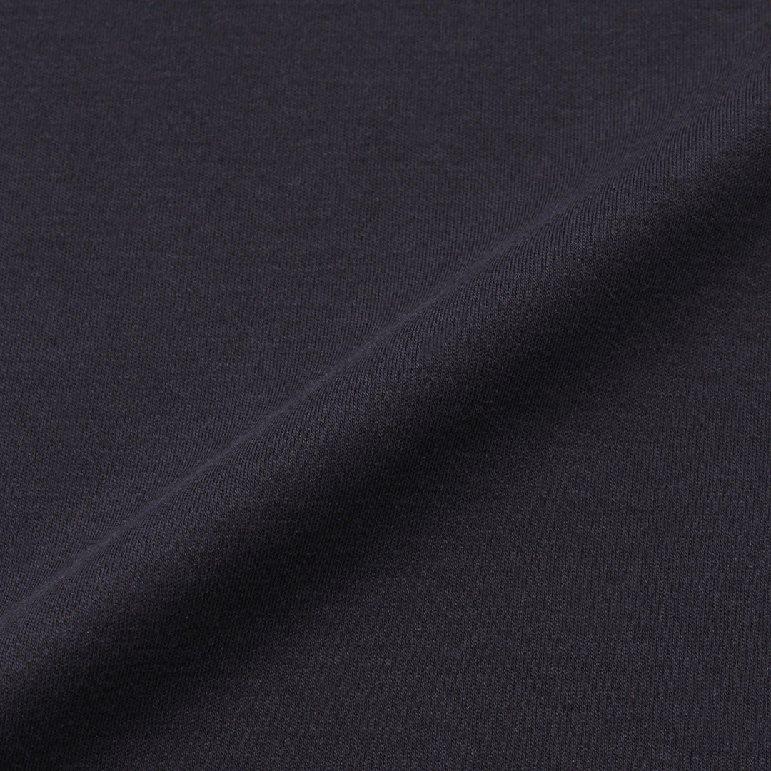 【Renewal】 Tailored Mock Neck Long Sleeve T-shirt Color: Navy