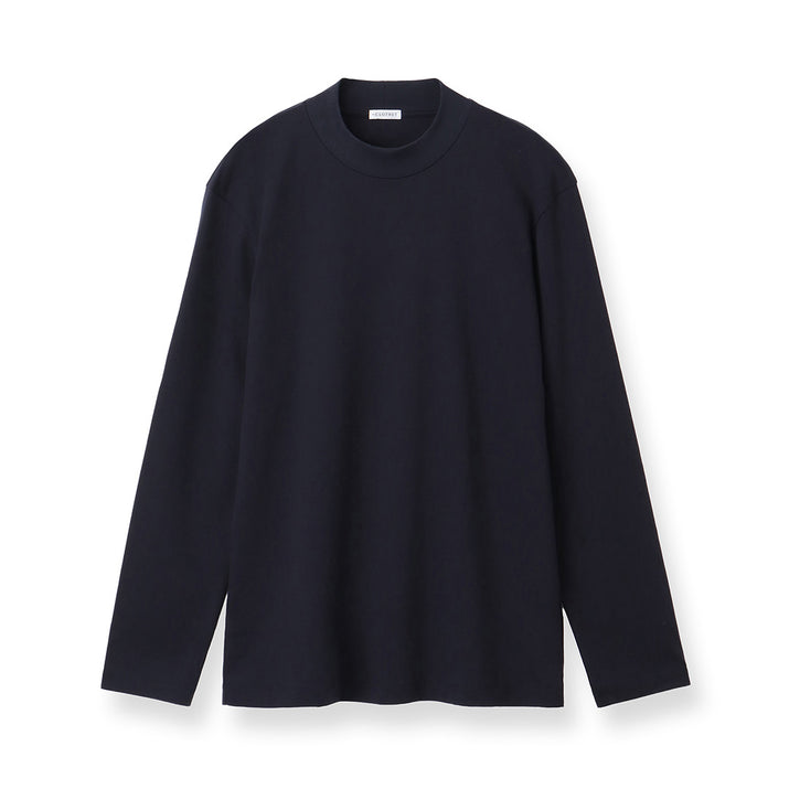 スビンプラチナムモックネックロングスリーブTシャツの商品画像3