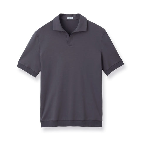 Tailored Skipper Shirt Color: Asphalt
