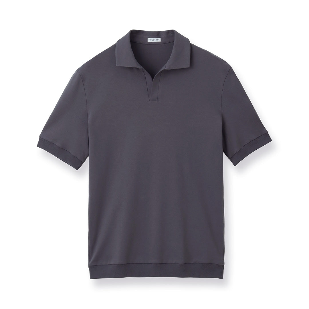 Tailored Skipper Shirt Color: Asphalt