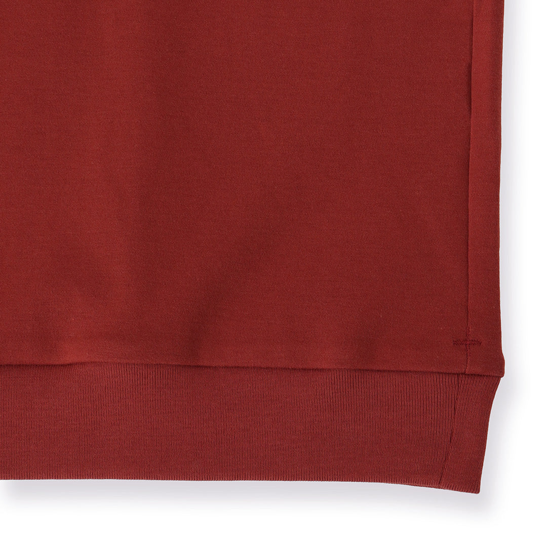 Tailored Skipper Shirt Color: Crimson