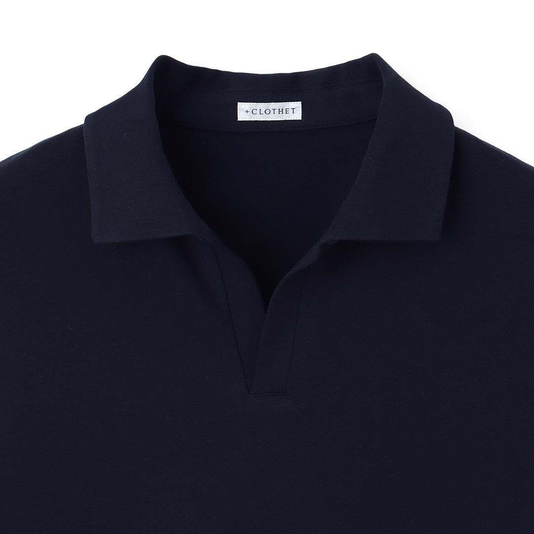 Tailored Skipper Shirt Color: Navy