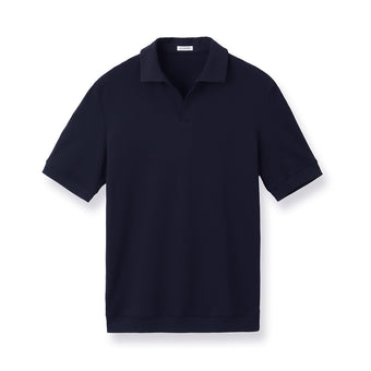 Tailored Skipper Shirt Color: Navy
