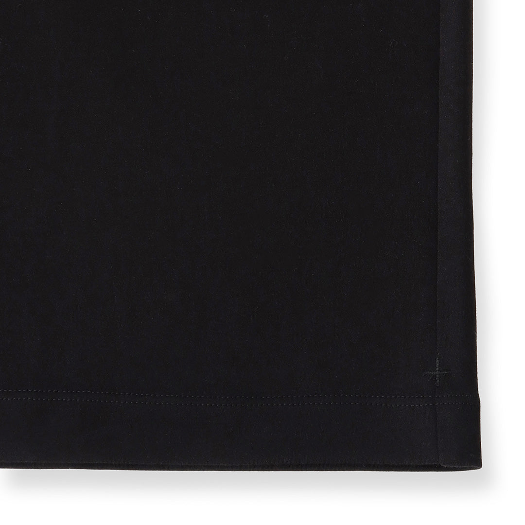 Tailored Sleeveless T-shirt: Black