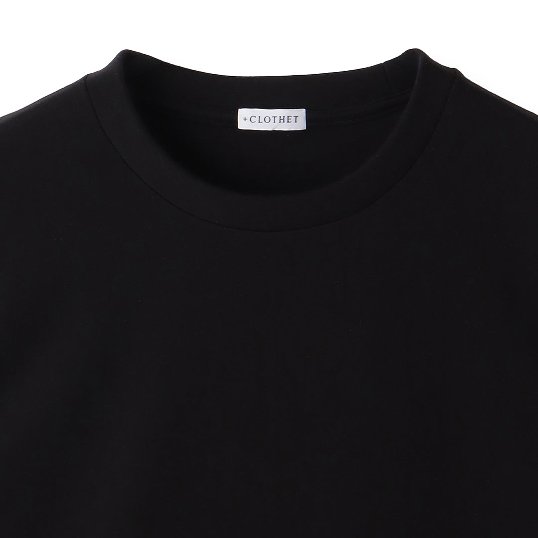 Tailored Sleeveless T-shirt: Black