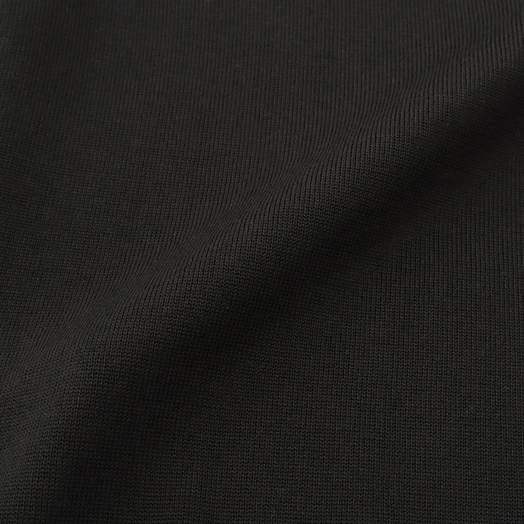 TECHWOOL🄬 Crew Neck Knit Color: Black