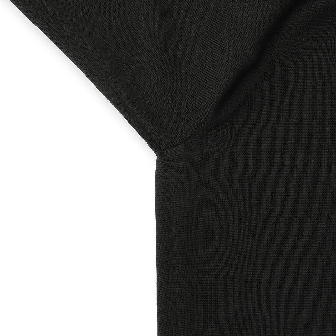 TECHWOOL🄬 Crew Neck Knit Color: Black