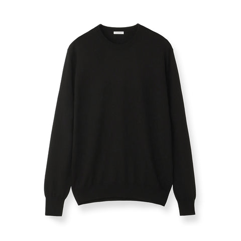 TECHWOOL🄬 Crew Neck Knit Color: Black