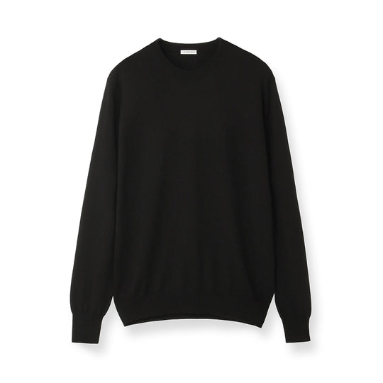 TECHWOOL🄬 Crew Neck Knit Color: Black