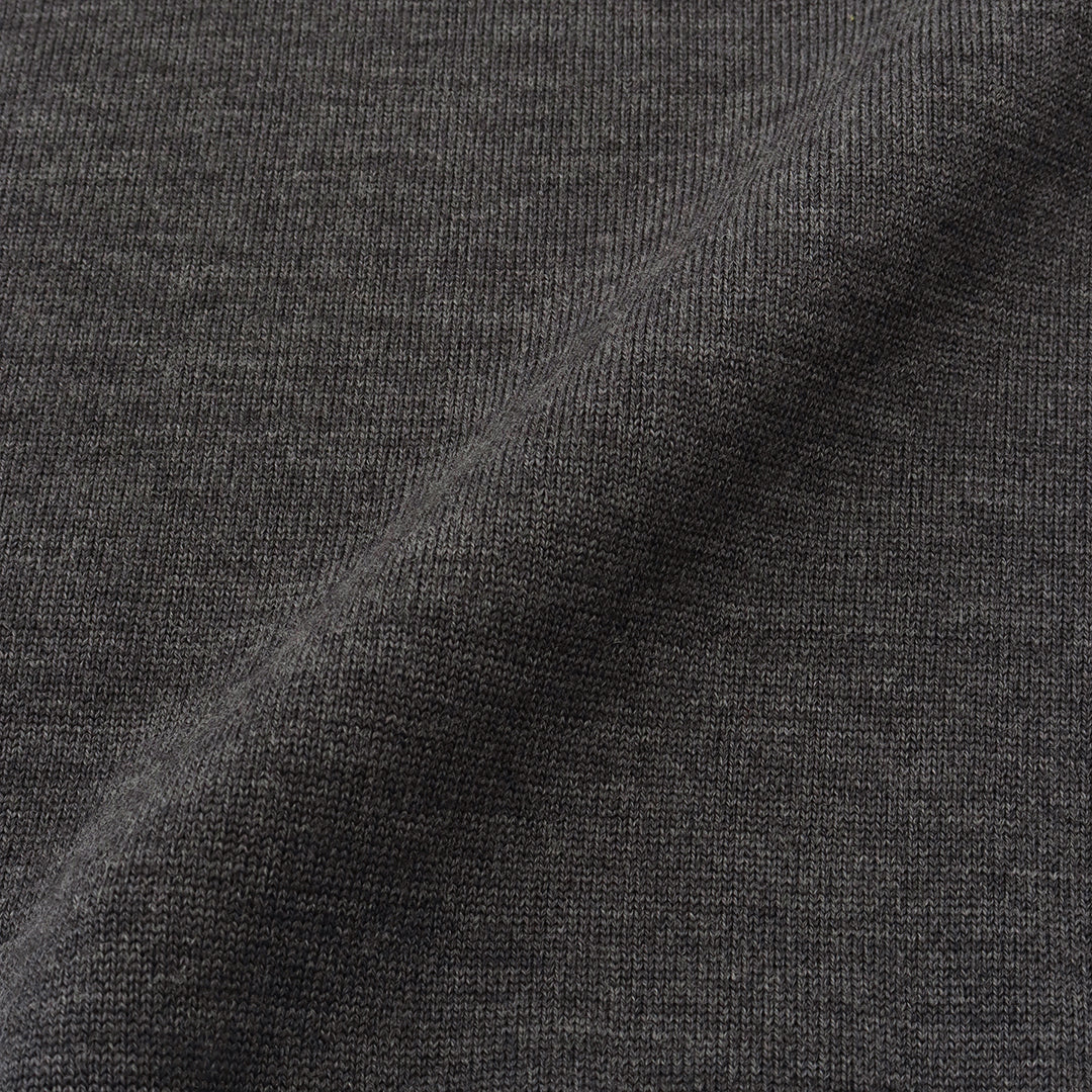 TECHWOOL🄬 Crew Neck Knit Color: Charcoal