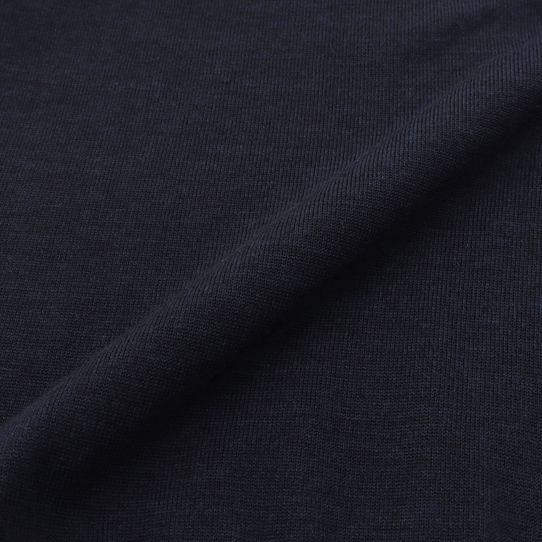 TECHWOOL🄬 Crew Neck Knit Color: Navy