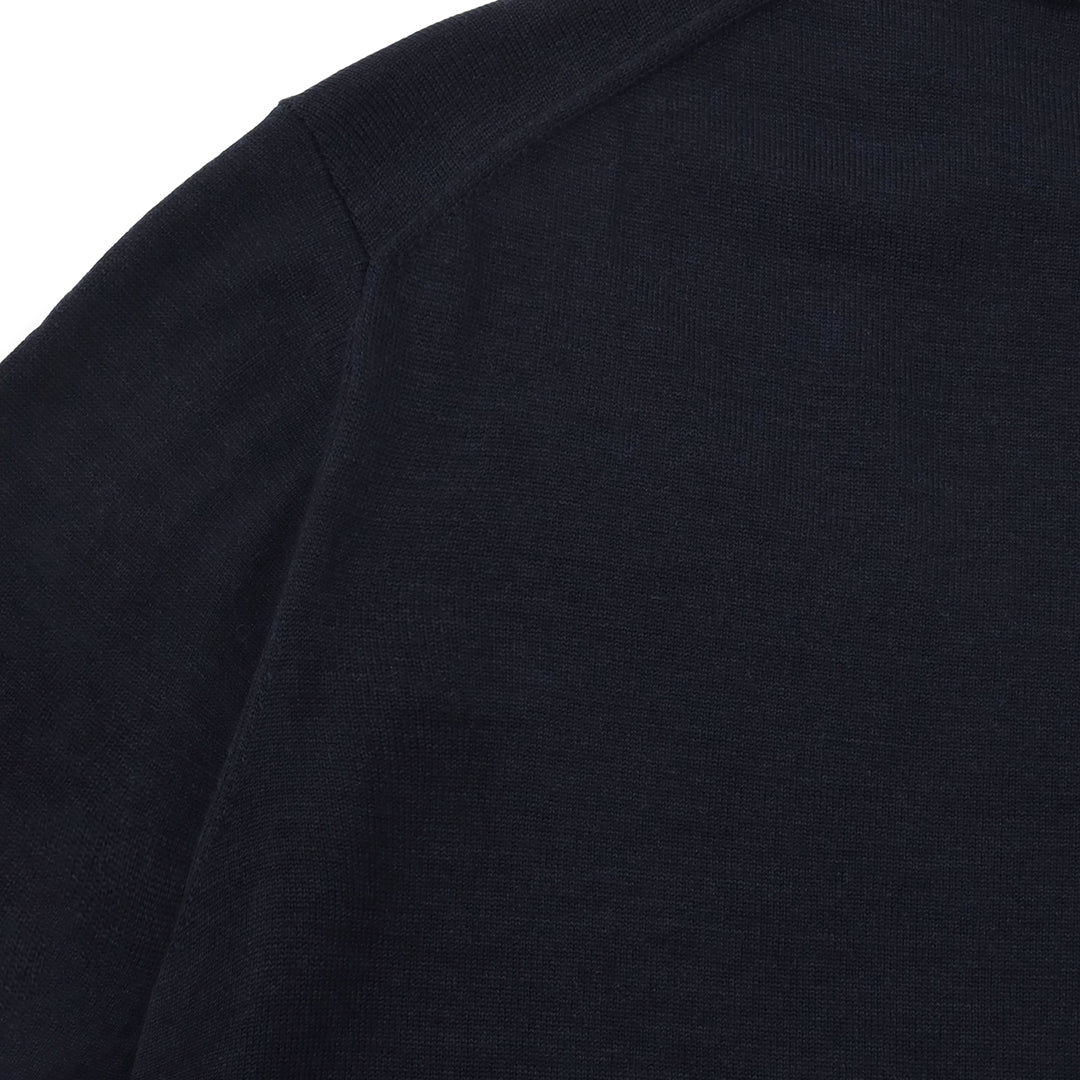 TECHWOOL🄬 Crew Neck Knit Color: Navy
