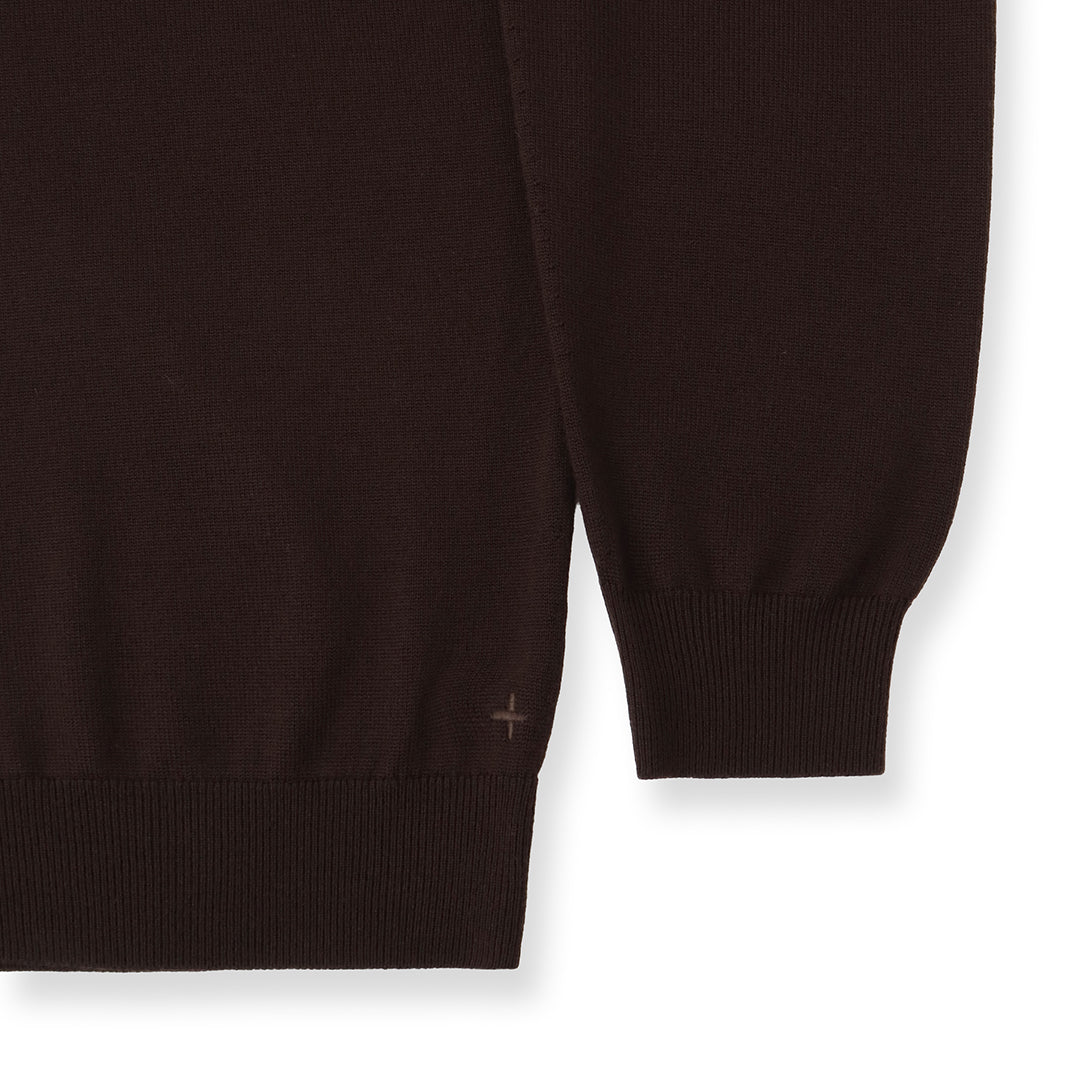 TECHWOOL🄬 Crew Neck Knit Color: Oak
