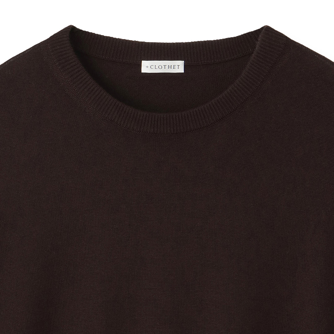 TECHWOOL🄬 Crew Neck Knit Color: Oak