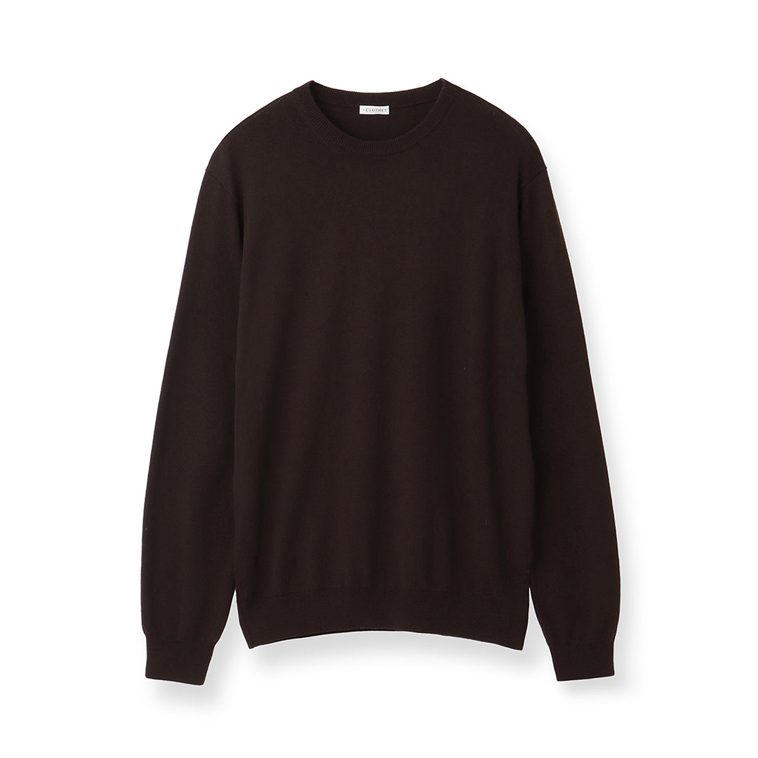 TECHWOOL🄬 Crew Neck Knit Color: Oak