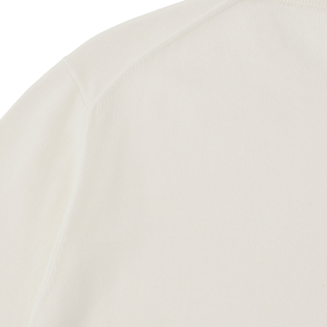 TECHWOOL🄬 Crew Neck Knit Color: Off White