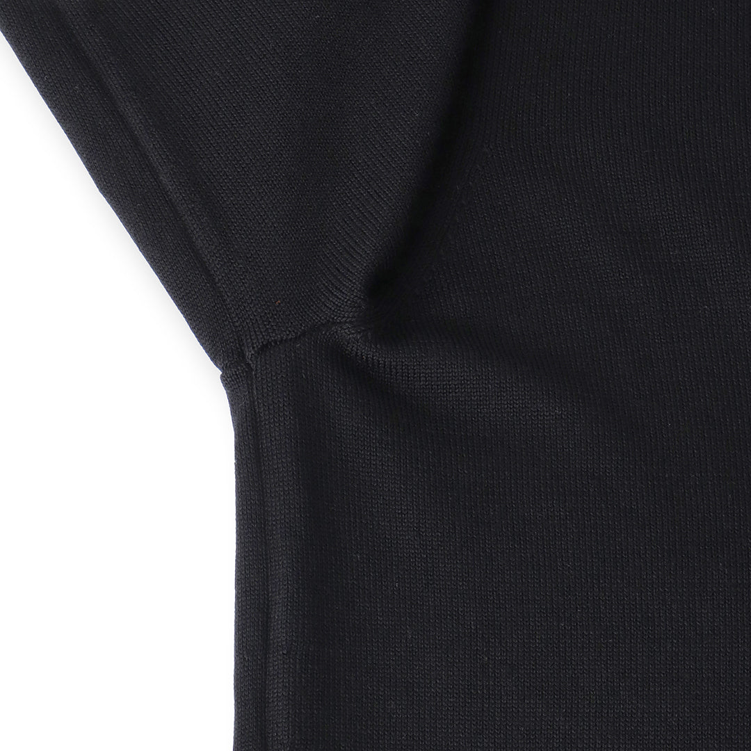 TECHWOOL🄬 Mock Neck Knit Color: Black
