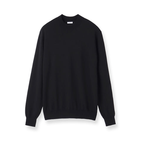 TECHWOOL🄬 Mock Neck Knit Color: Black