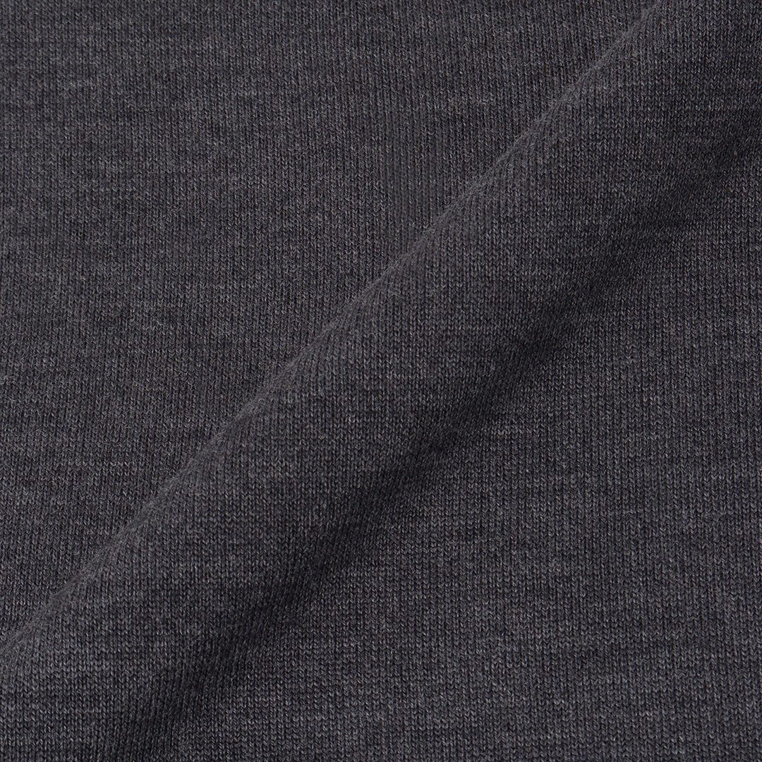 TECHWOOL🄬 Mock Neck Knit Color: Charcoal