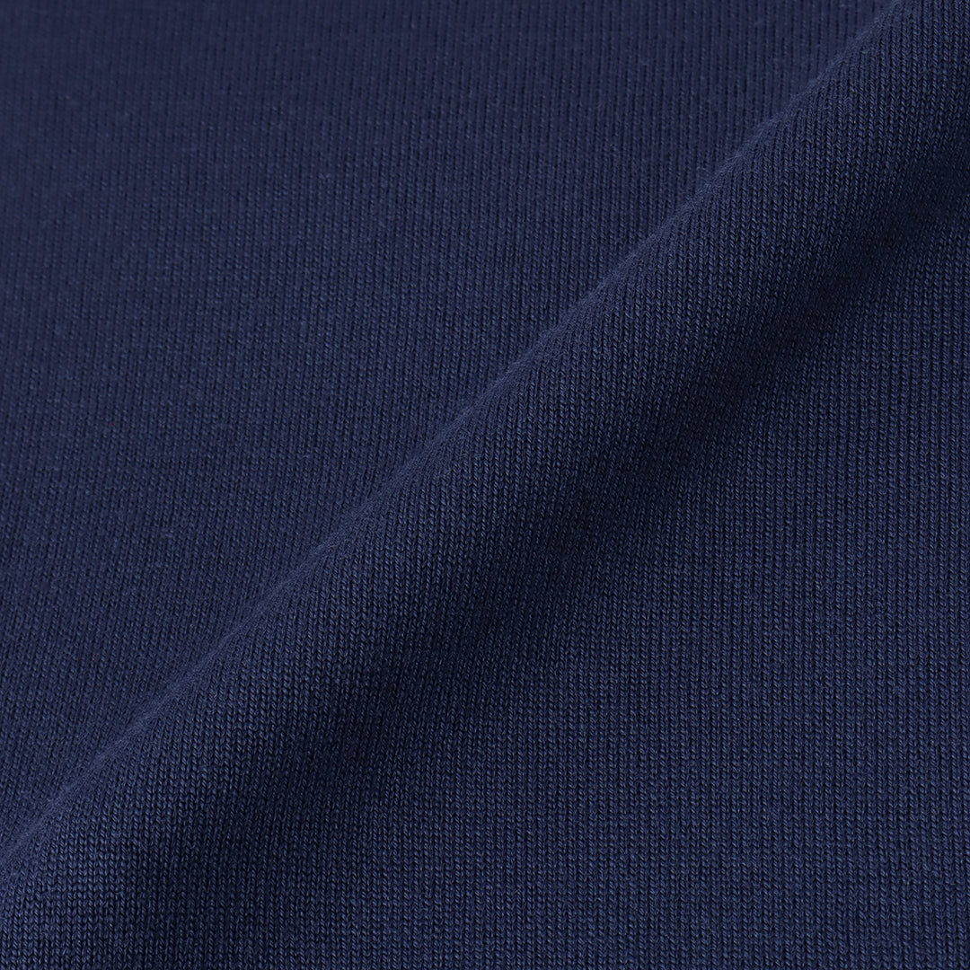 TECHWOOL🄬 Mock Neck Knit Color: Deep Blue