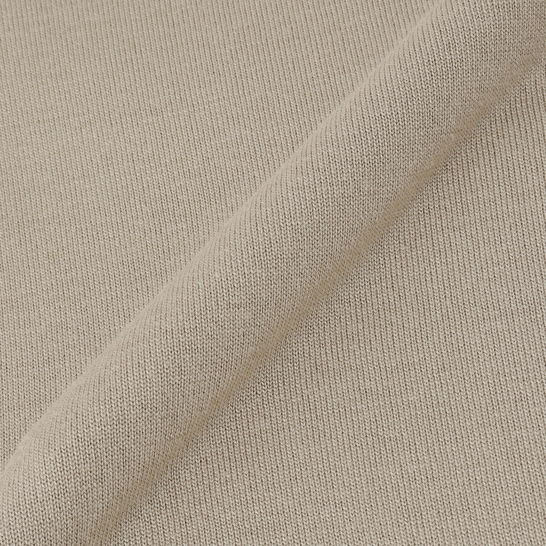 TECHWOOL🄬 Mock Neck Knit Color: Greige
