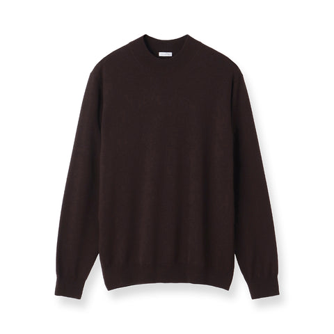 TECHWOOL🄬 Mock Neck Knit Color: Oak