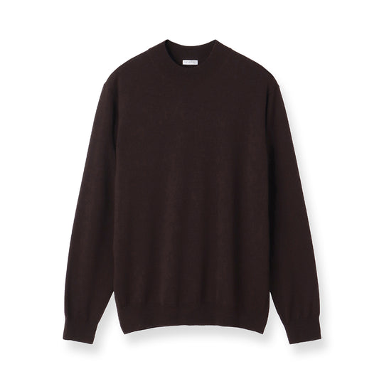 TECHWOOL🄬 Mock Neck Knit Color: Oak