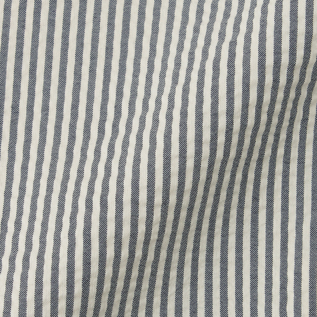 Seersucker Tailored Jacket Color: Navy Stripe