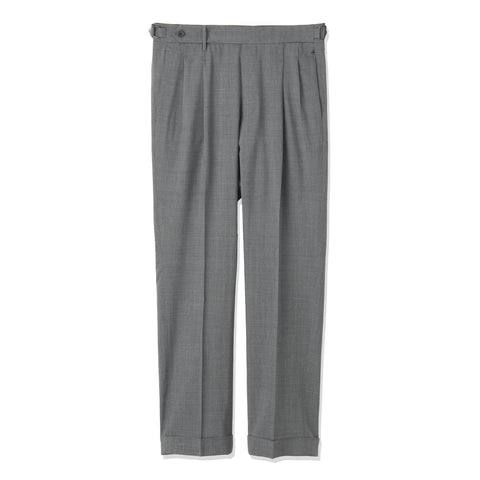 Tropical Two Pleats Trousers Color: Gray