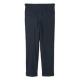 Tropical Two Pleats Trousers Color: Navy