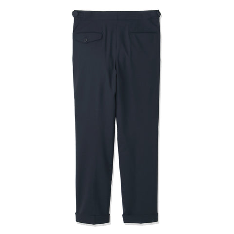 Tropical Two Pleats Trousers Color: Navy